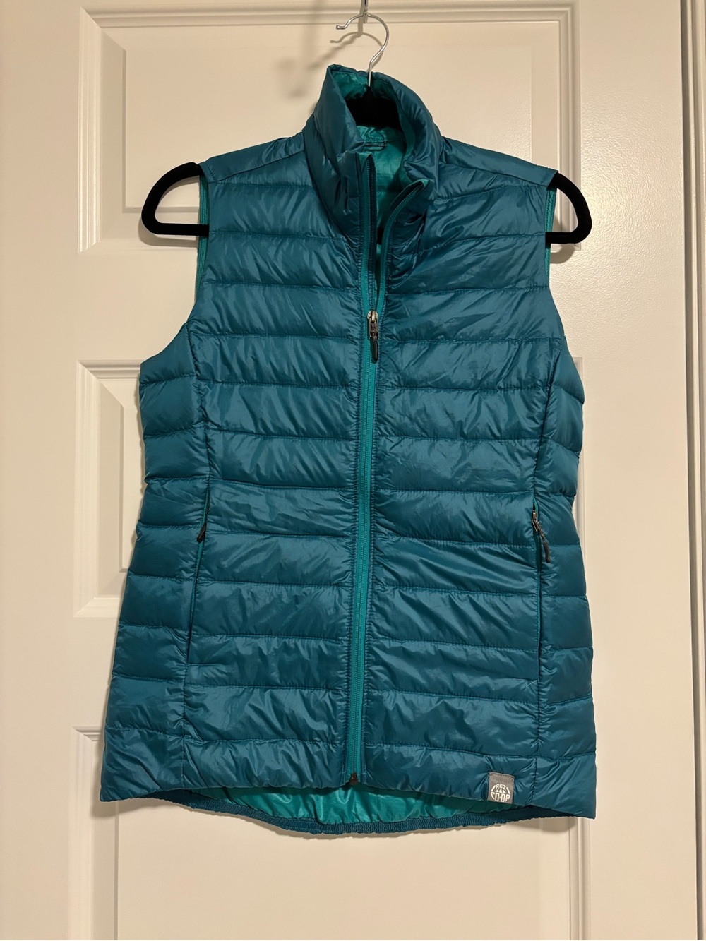 REI Co-op Quilted Packable Down Vest Teal Small